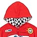 Disney Pixar Cars Lightning McQueen Toddler Boys Fleece Zip Up Hoodie Red 4T