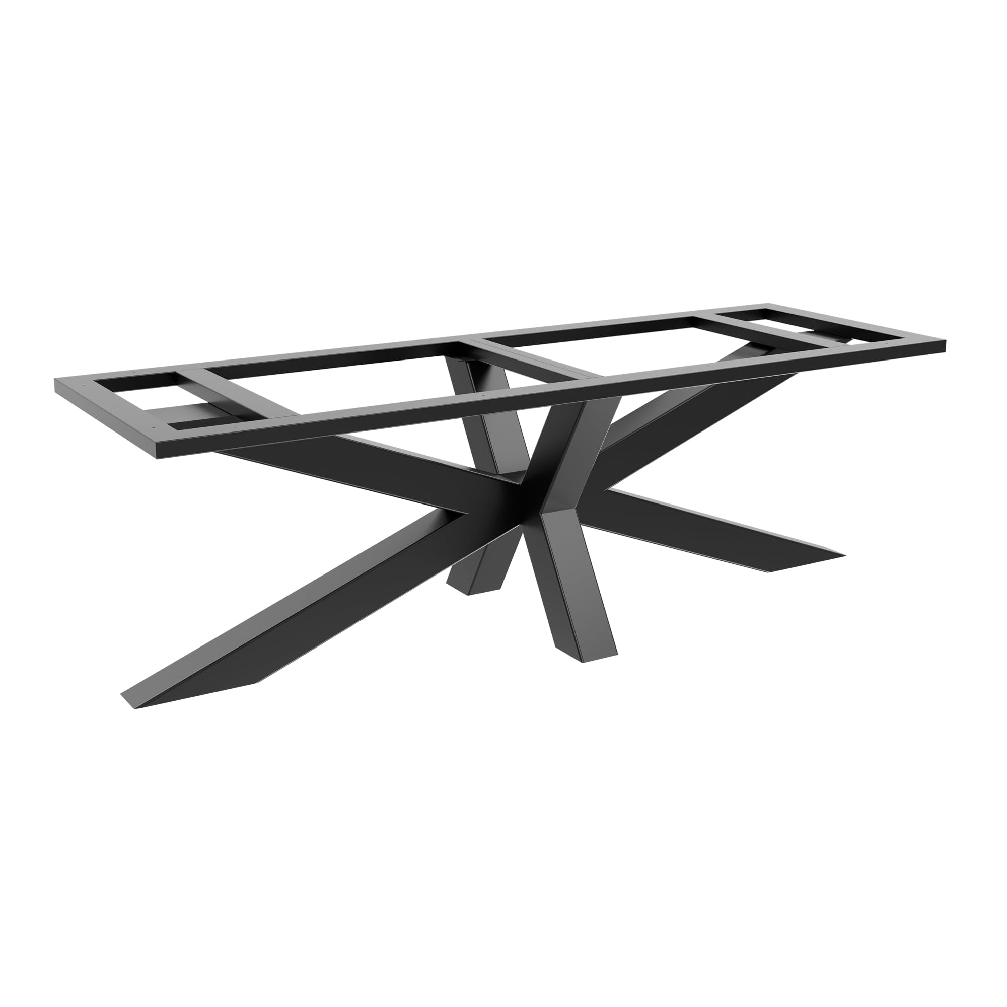Pieds de Table Acmr Xtrm - Acier Robuste 240x80x76cm