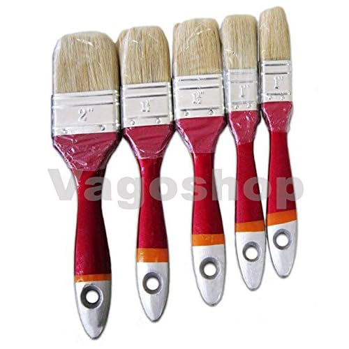 12 x PROFI Flachpinsel 50 mm Malerpinsel Lackpinsel Lasur Flach Pinsel