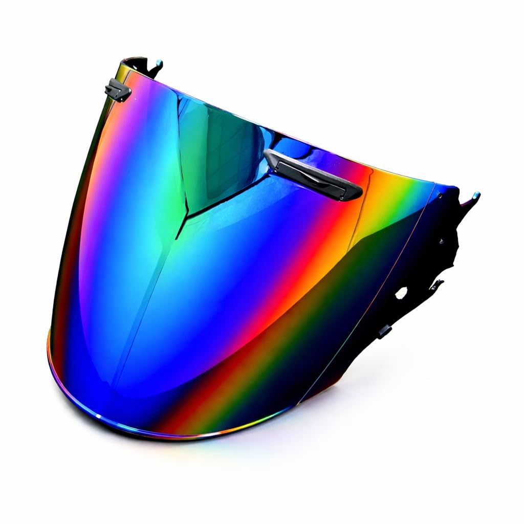 Rita　青ビン　虹バイザー付き Amazon | Arai VZ-RAM 対応 シールド ヘルメット用バイザー ミラー