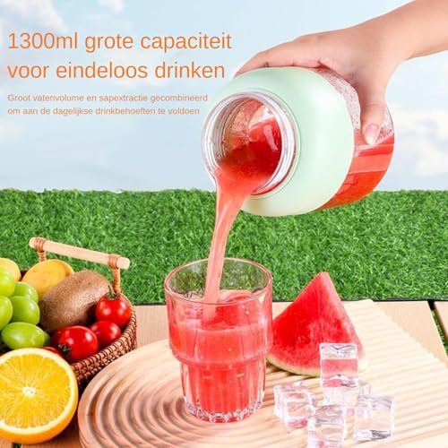 Blender portable rechargeable 1300ml avec gobelet mélangeur étanche intégré