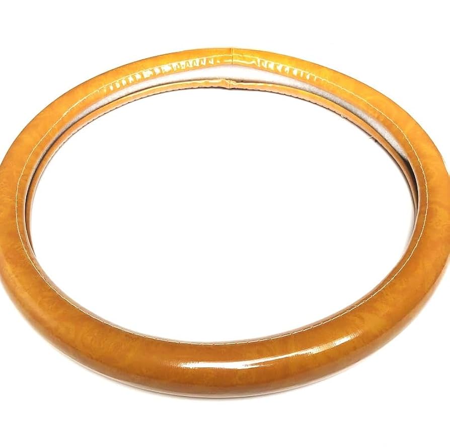 ステアリング木製カバー　×3 Amazon | JOSS カー 用品 ウッド コンビ 木目 レトロ ハンドル