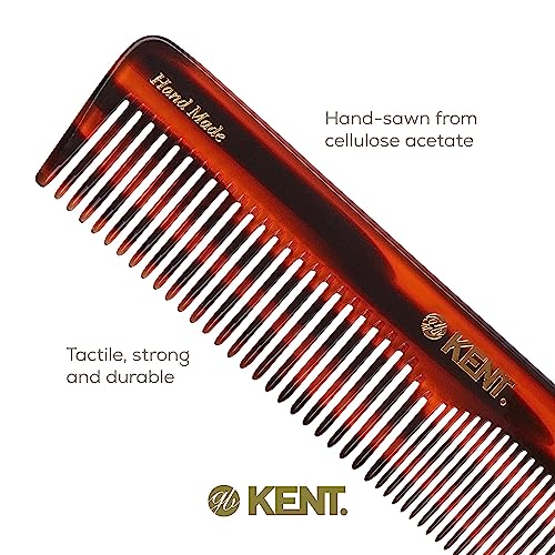 Kent 16T Fine Tooth Comb And Wide Tooth Comb Straightener Comb/Beard Comb And Hair Comb/Mens Hair Comb, Mustache Comb, And Comb For Women/Hair Styling And Detangling Comb/Detangler Comb Comb Set #TOP4