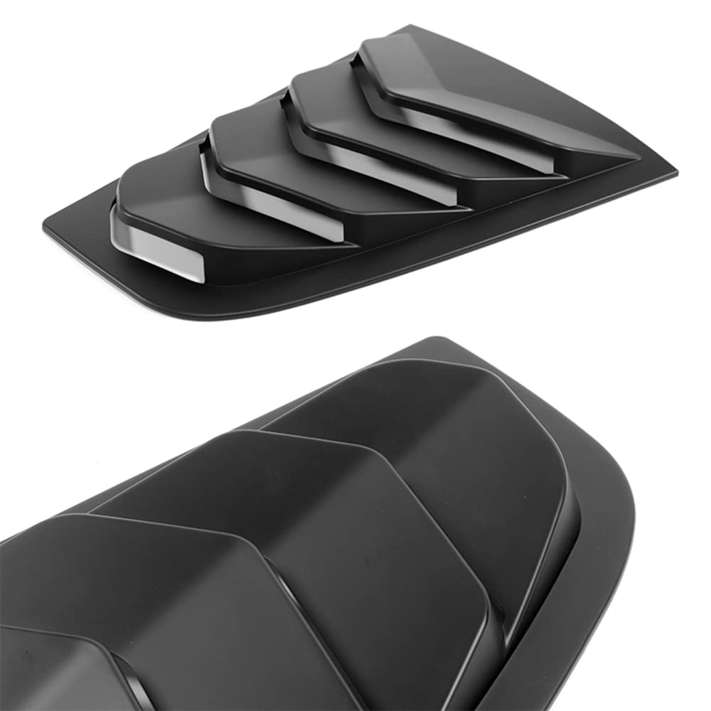 Amazon.com: Q1-TECH, Side Window Louvers Scoop Cover Vent Sun