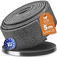 GLANZFAKTOR Schleifvlies Rolle 5m x 100mm Korn 800 – Vielseitiges Schleifvlies Metall, Holz, Lack, Edelstahl – Ideales Schleifpad, Schleifschwamm für professionelle Anwendungen