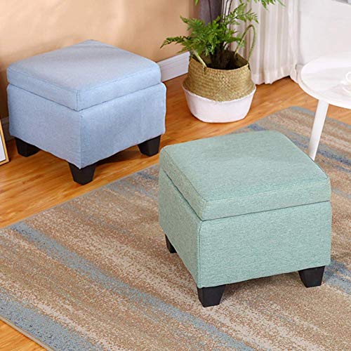 Coffre à jouets et petit tabouret en tissu pour optimiser l'espace - 4