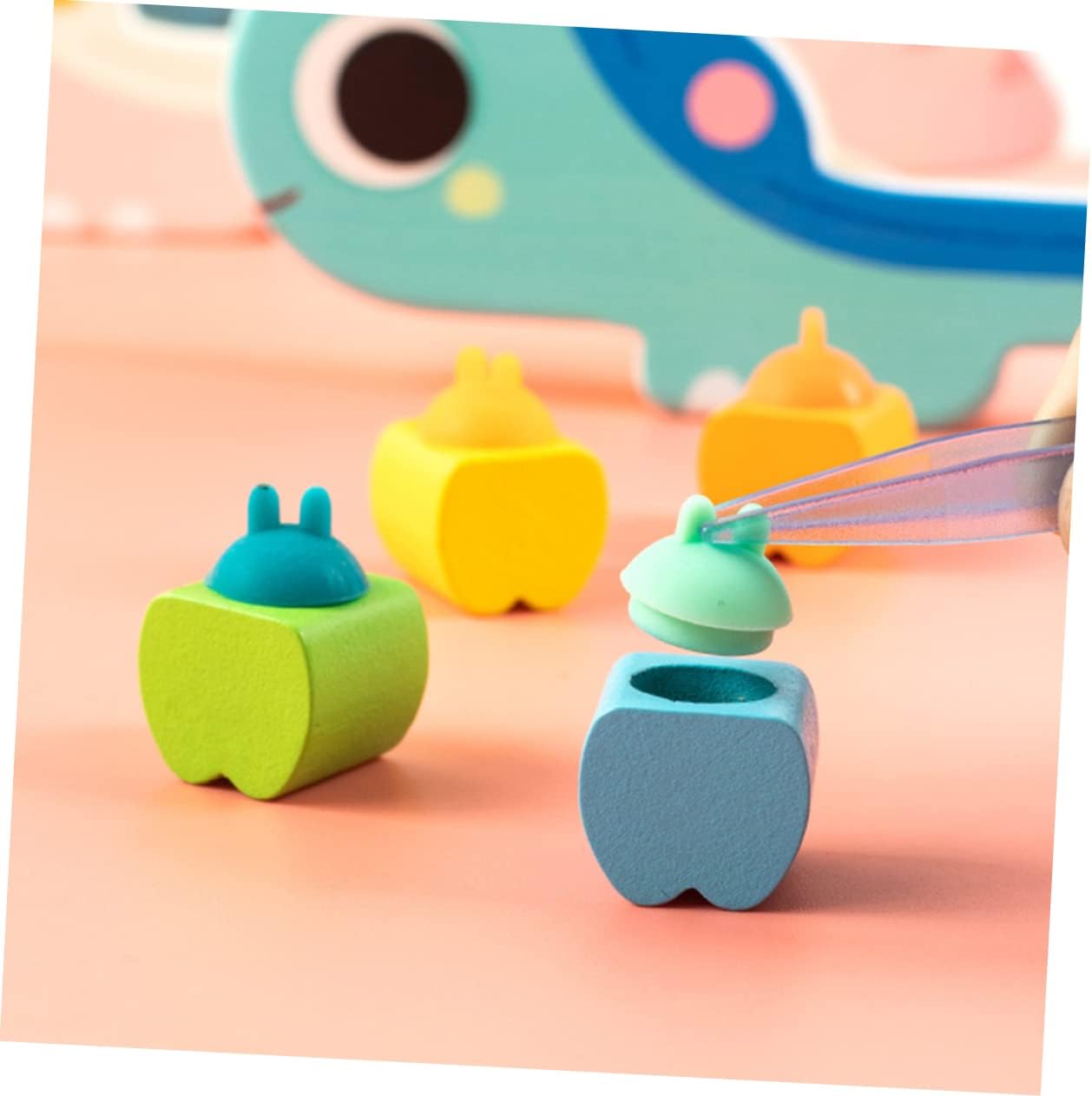Vaguelly Wooden Baby Teeth Holder Box Adorable Dragon Design Keepsake Organizer for Infants Baby Tooth Container Lid for Boys and Girls Unique Memory Keepsake