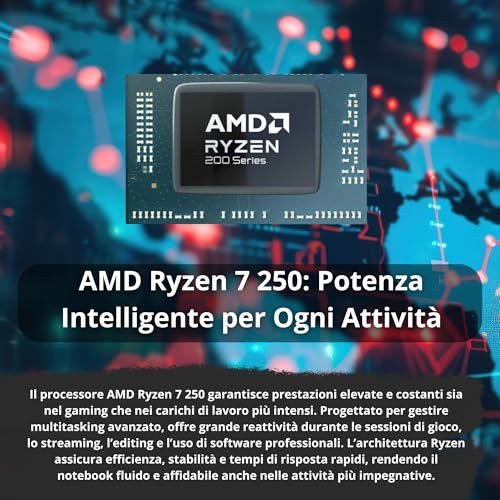 Image of Lenovo LOQ Gaming Laptop, 15.6 inch FHD (1920 x 1080), AMD Ryzen 7 250, NVIDIA GeForce RTX 5060, 32GB DDR5 RAM, 1TB PCIe M.2 SSD, Bundle with Laptop Cooler BDL, Wi-Fi 6, Windows 11 Pro, Grey