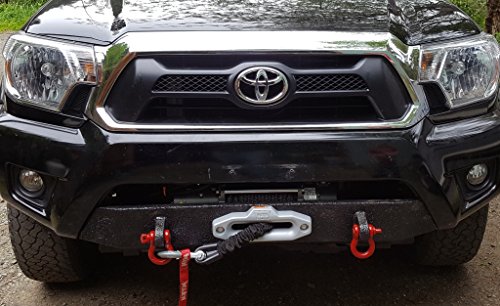 Warn 87800 M8000-S Series Electric 12V Winch With Synthetic Rope: 3/8" Diameter X 100' Length, 4 Ton (8,000 Lb) Pulling Capacity #TOP3