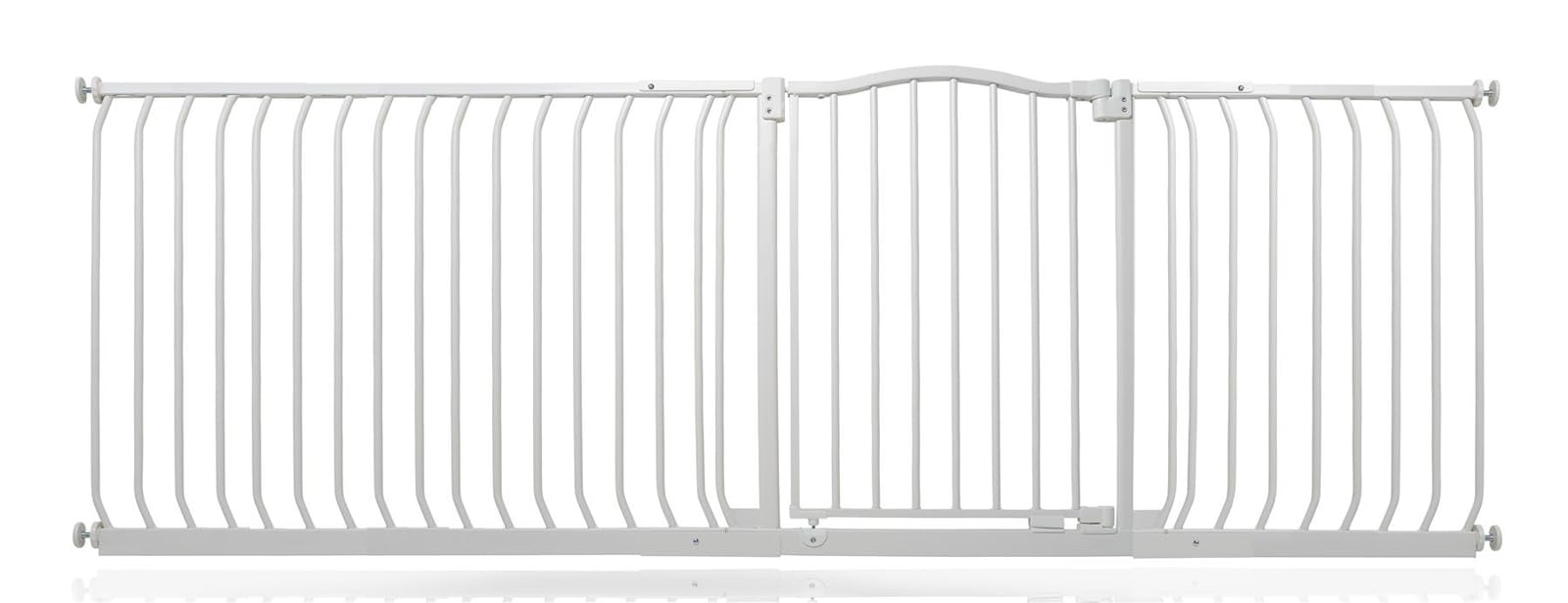 Safetots Curved Top Safety Gate, 71cm - 80cm, Matt White, Pressure Fit Stair Gate, Baby Gate for Doors Hallways and Spaces, Safety Barrier, Easy Installation — view 26