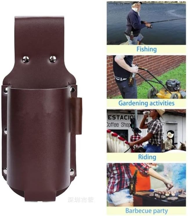 Wixine 2Pcs Outdoor Hiking Wine Bottles Waist Beer Belt Climbing Beverage Holster Holder Portable - Image 8