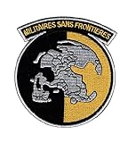 Militaires Sans Frontieres Metal Gear Solid Peace Walker IRON ON Patch (MTO5)