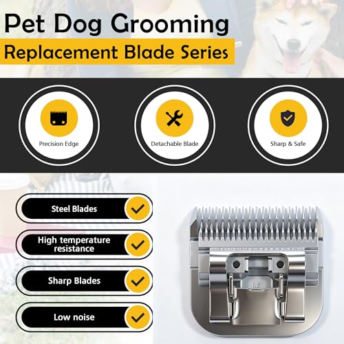 Lame de toilettage pour chien 3FC amovible pour tondeuse Wahl et Oster A5