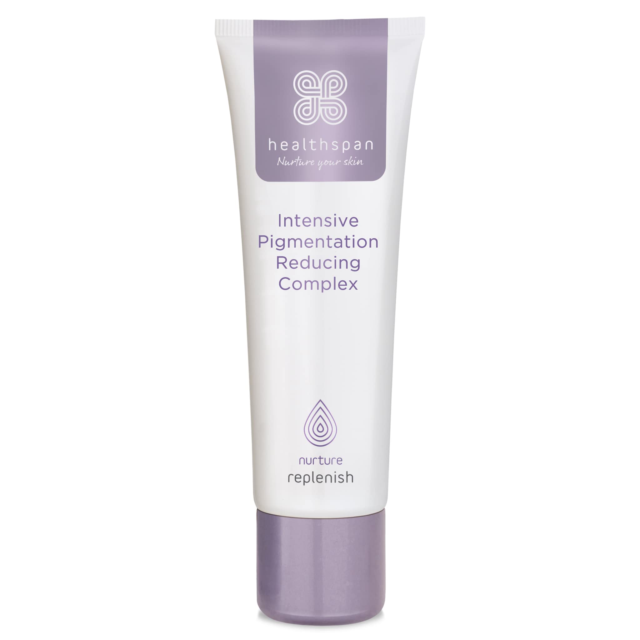 Healthspan Replenish Intensive Pigmentation Complex (30ml) | Reduces the appearance of age spots & sun damage | With phytoestrogens of soy bean & red clover extracts with Vitamin C