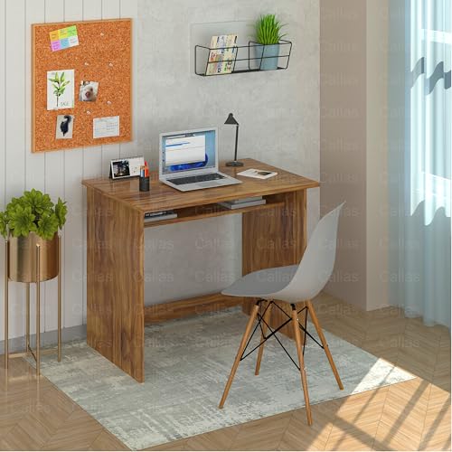 Callas Computer Desk Home/Office Desk | Writing Study Desk | Laptop Table | Modern Simple Desk | Small Desks for Small Spaces | Sturdy Desk for... - Image 3