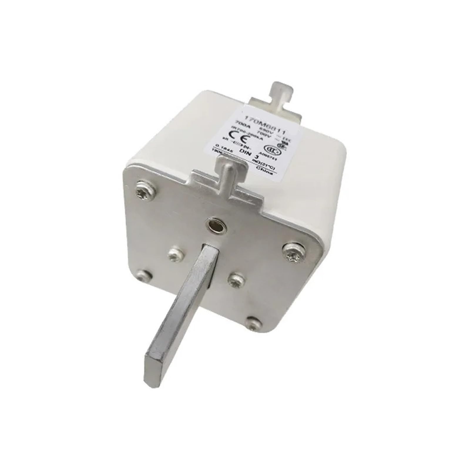 Fusible 170m6811 contre les surcharges électriques industrielles critiques