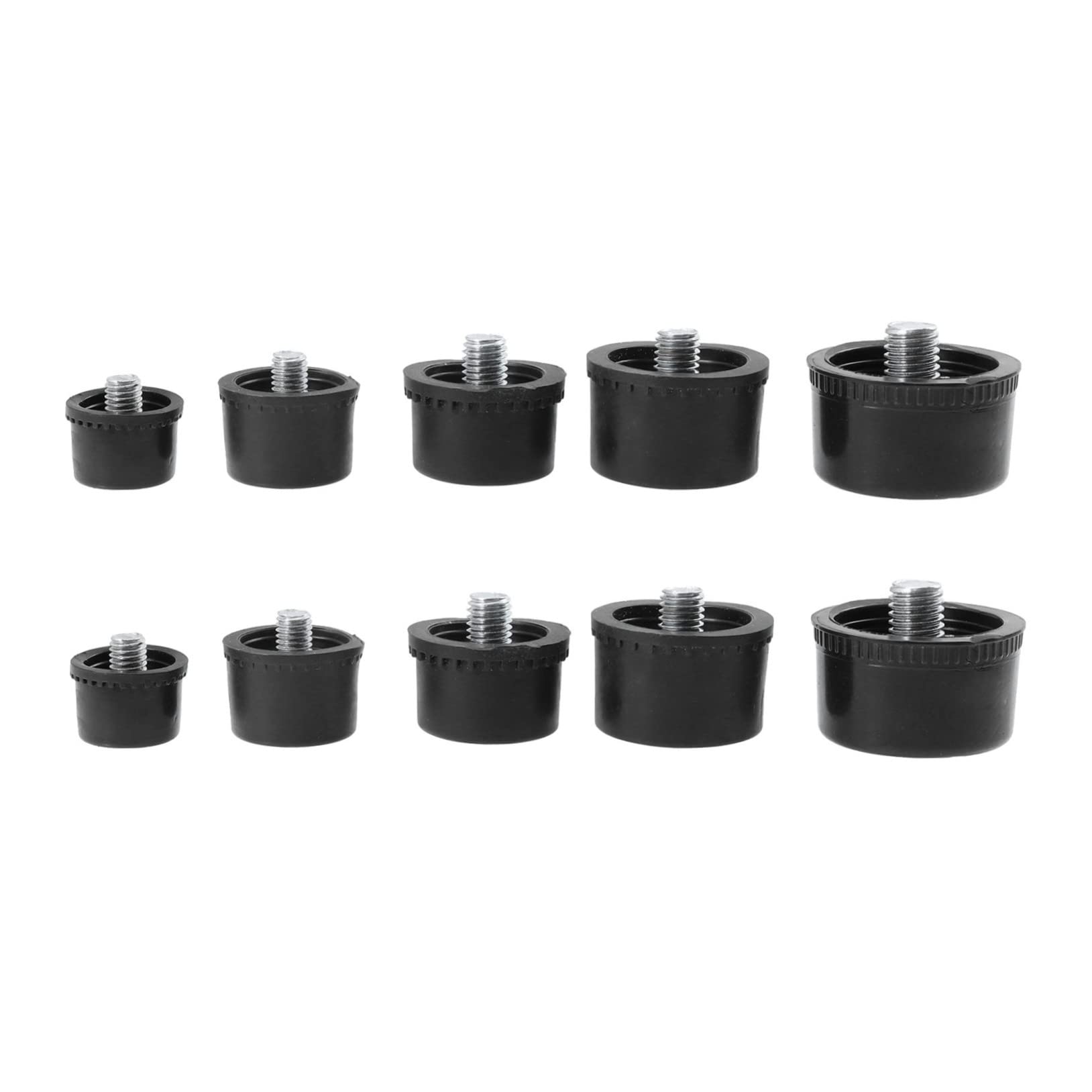 NULYLU Beech Hammer Mallet Set 10pcs Replacement Hammer Head Mechanic Mallet Parts