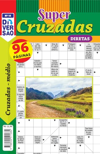 Livro Diversão Super Cruzadas Diretas Ed 18