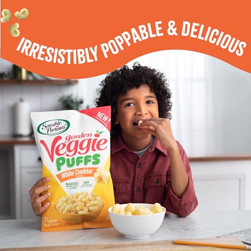 Sensible Portions Veggie Puffs, White Cheddar Flavor thumb #5
