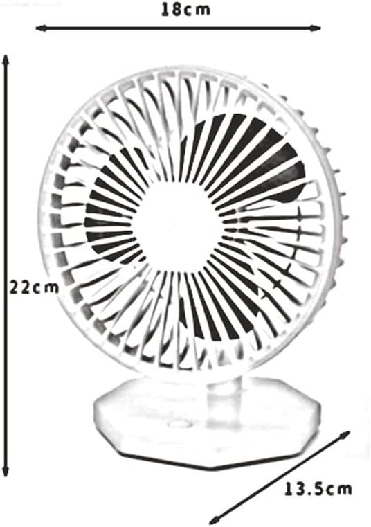 New Mini Desk Fan with Updated Strong Airflow, 40° Adjustable Tilt Angle for Better Cooling, Portable Personal for Desktop Office Table