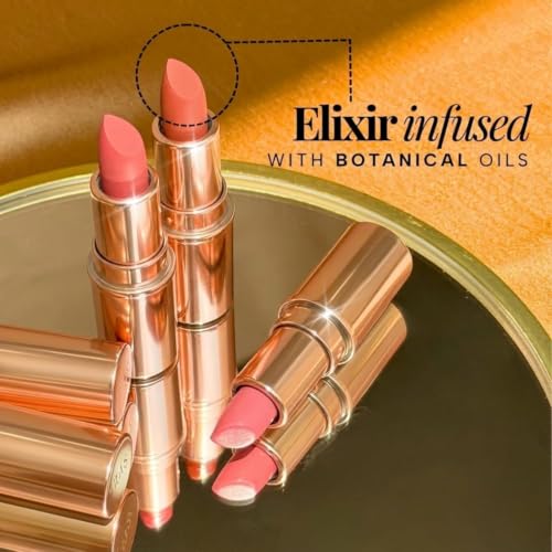 Image of RAS Luxury Oils Lumiere Satin Matte Mini Lipstick Set of 3 for women | Long Lasting Hydrating Satin Matte Lipsticks | Creamy Pigmented Mini Lipstick Trio | Travel Size Lipstick Set for women | Lightweight Lipstick