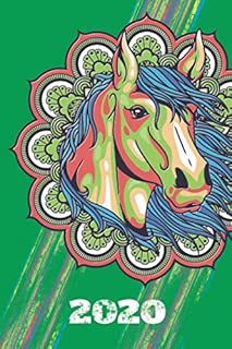 Reiten | Pferde Kalender 2020: Wochenkalender mit Dankbarkeits- und Achtsamkeitsteil fuer Gedanken rund ums Pferd