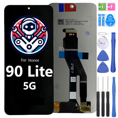 Écran LCD pour Honor 90 Lite CRT-NX1, bloc tactile complet de remplacement noir avec outils