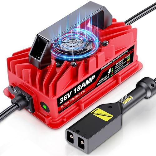 18 Amp 36 Volt Golf Cart Battery Charger for EZGO TXT -