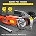 VEVOR Electric Pipe Threader, 2300W Pipe Threading Machine with 6 Dies 1/2