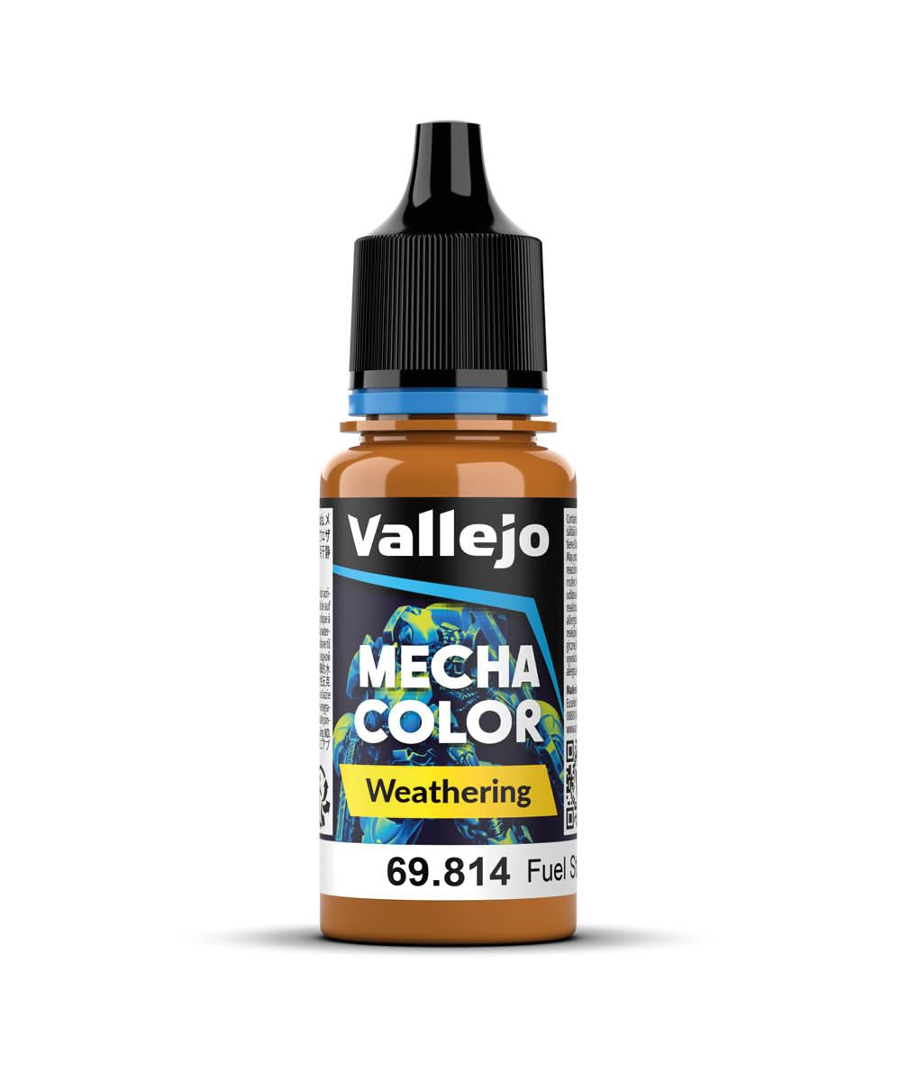 Vallejo Mecha Color Acrylic Paint, 18 ml for Airbrush, High Resistance to Handling and Impact, Ideal for Weathering Effects — image 1