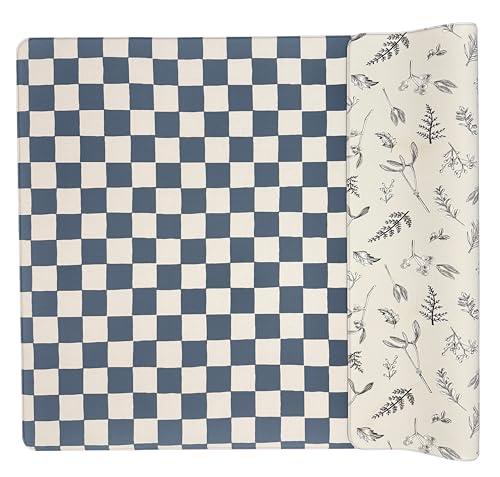 Ofie Mat Baby Play Mat (Oceanview Checkerboard and Plants)