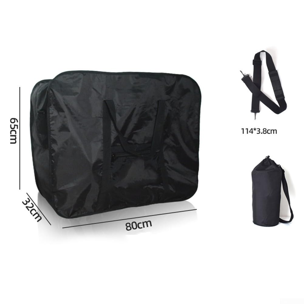 SPORTARC Bolsa ligera para bicicleta con cubierta impermeable para lluvia diseñada para bicicletas plegables (bicicleta plegable de 20 pulgadas)
