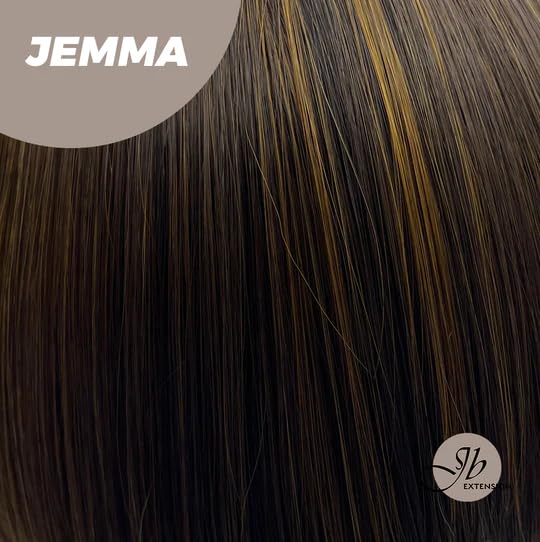 Miniatura 5 de JEMMA - Peluca corta con diadema de corte Bob de 13 pulgadas, pelucas sin pegamento para mujer, pelucas sintéticas naturales para uso diario