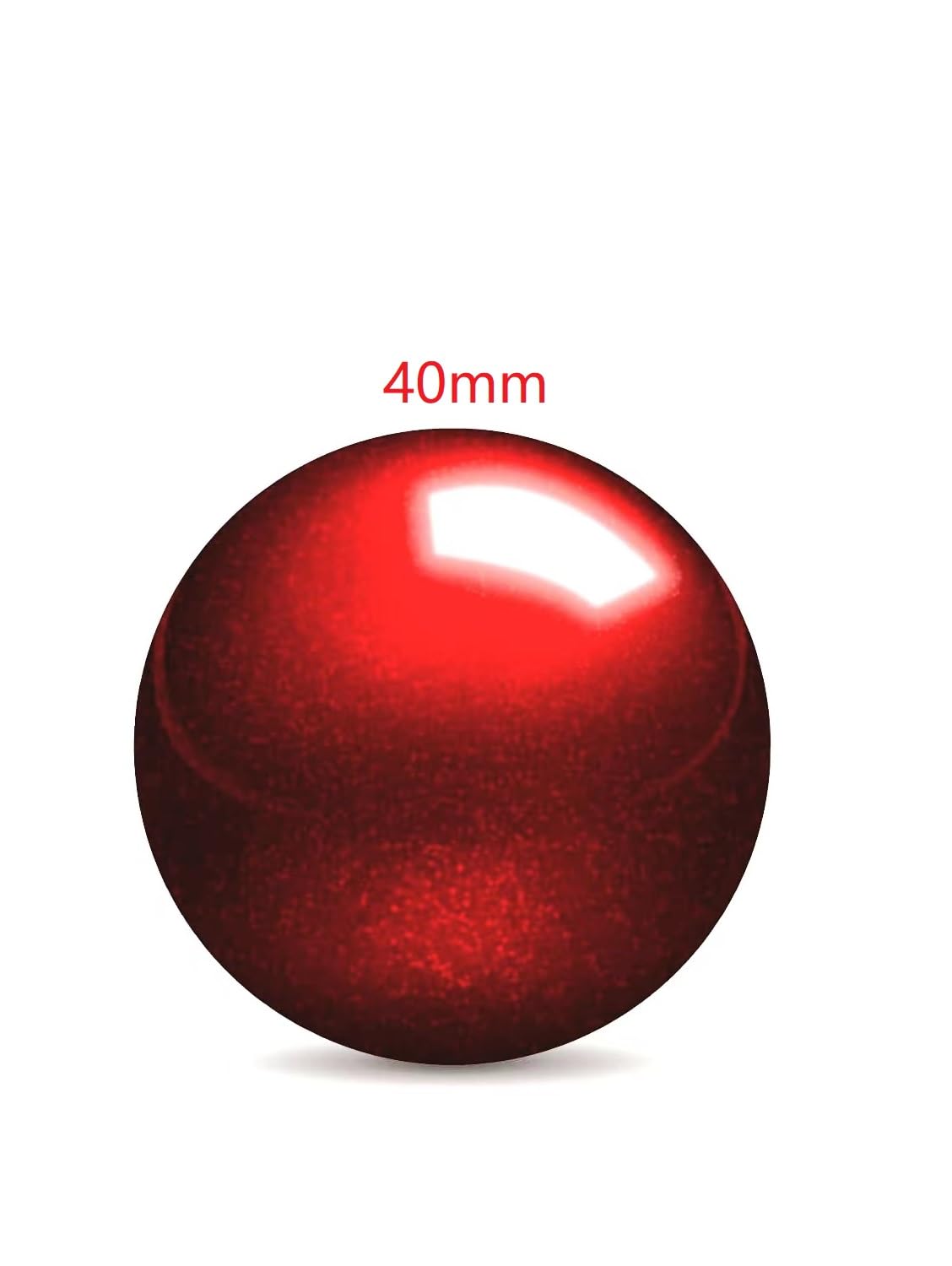 LZYDD 40 mm Kugel für Kensington Orbit Trackball Maus (K64327F) / SANWA GMAWTB40, GMABTTB41, GMATB39, Kensington Orbit Fusion / K70990WW, K72675WW, K72337US, K70991WW, K70990WW