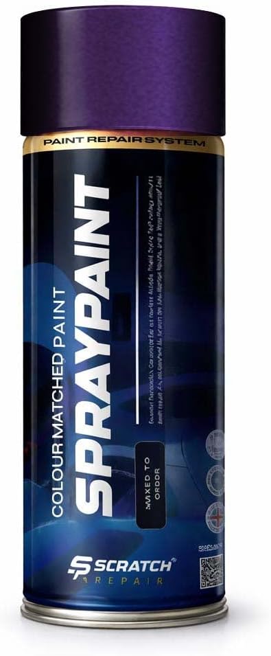 Twilight Purple Metallic Suitable for Bmw Vehicles Aerosol Spray Paint | Fast Drying | Perfect Colour Match | Professional Finish