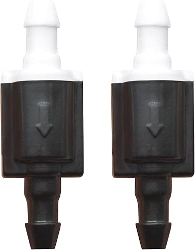 8532126020 Accesorio de repuesto para válvula de retención de parabrisas apto para Toyota Highlander 2001-2007. OEM # 8532126020. (2 piezas)