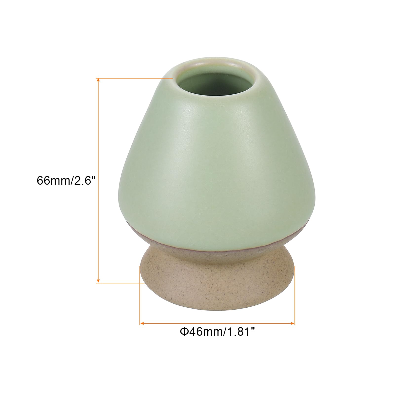 Amazon | uxcell セラミック茶筅スタンド66mm 抹 茶ふきん