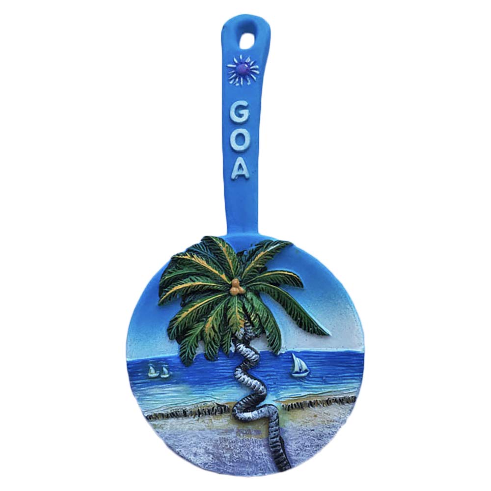 Wedarego Spoon Goa India 3D Fridge Magnet Tourist Souvenir Travel Sticker,India Refrigerator Magnet,Home And Kitchen Decoration Collection From China (Spoon)