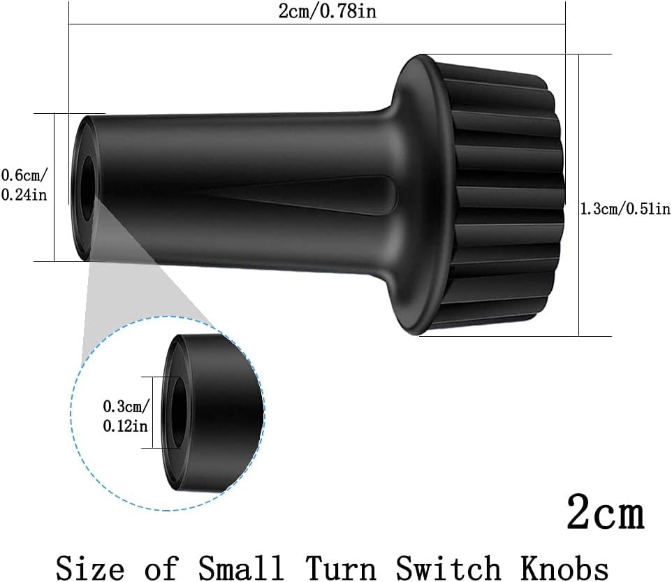 12 Pack E26 On/Off Replacement Light Lamp Turn Switch Knobs