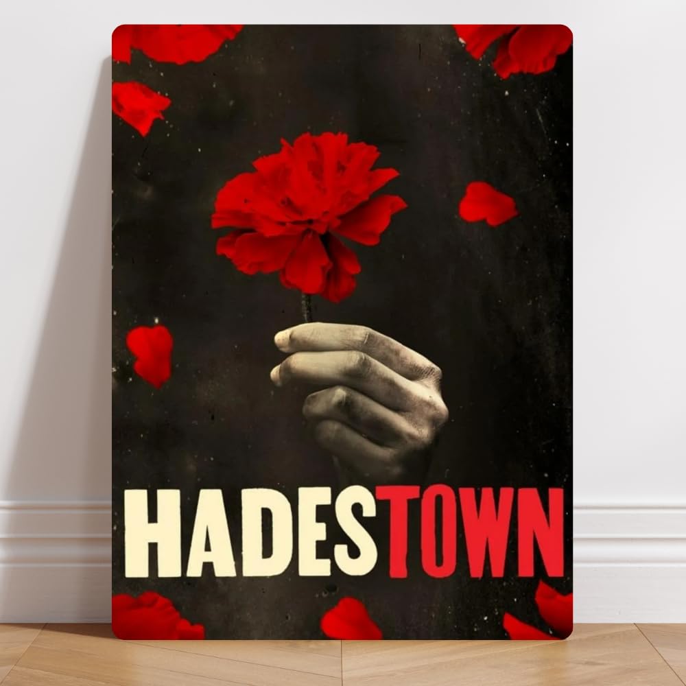 Yelacecca Hadestown The Musical Poster Metal Sign Musical Theatre Metal Sign Plaque Poster 8X12 Inches