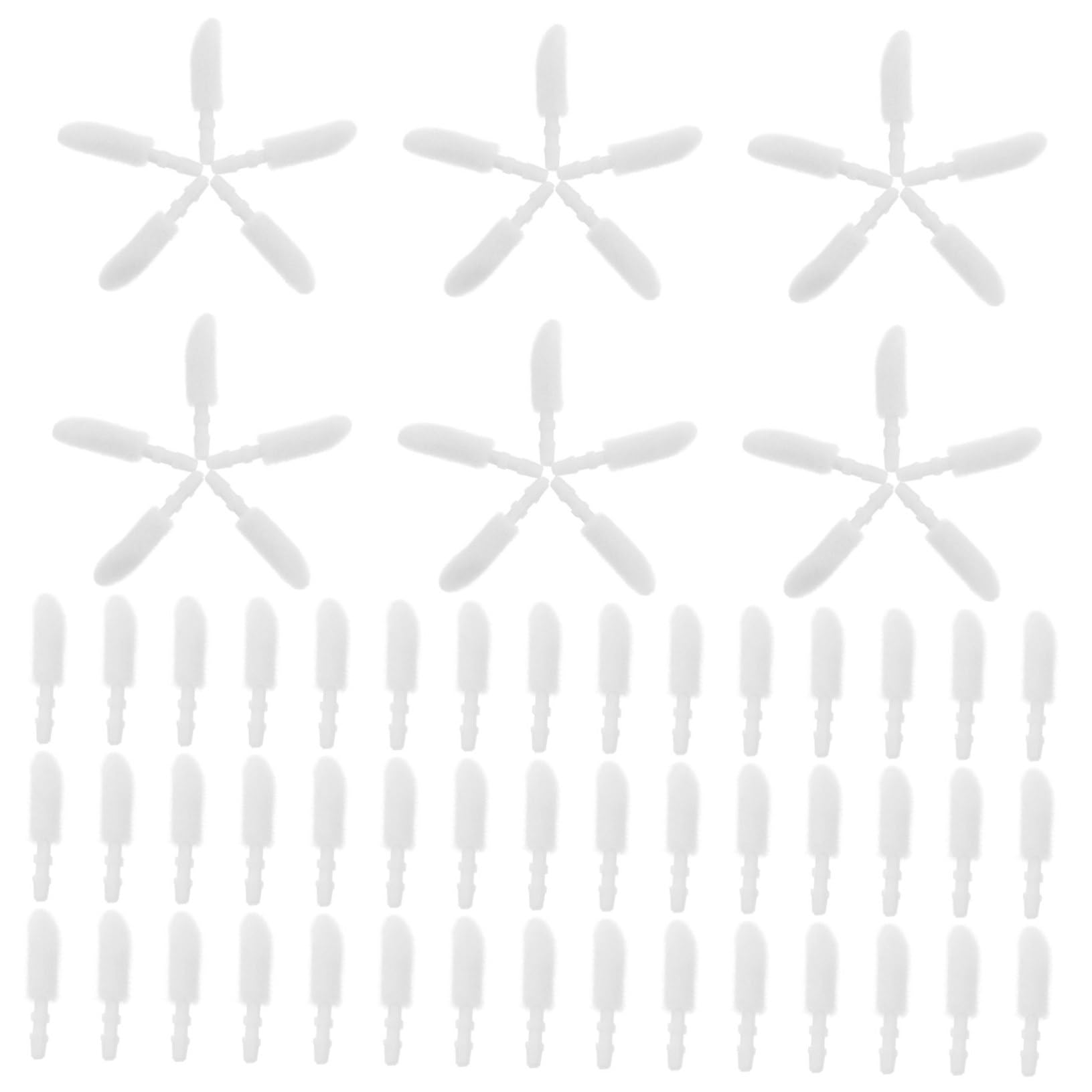 NOLITOY Lipstick Brush Replacement Heads 300pcs Disposable Lip Makeup Brush for Women Lip Gloss Applicator and for Professional Home Use