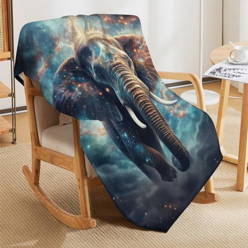 Couverture de canapé éléphant en flanelle 150x200 pour vos soirées cocooning - 8