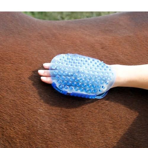 Kerbl Magnet-Massage-Striegel royalblau