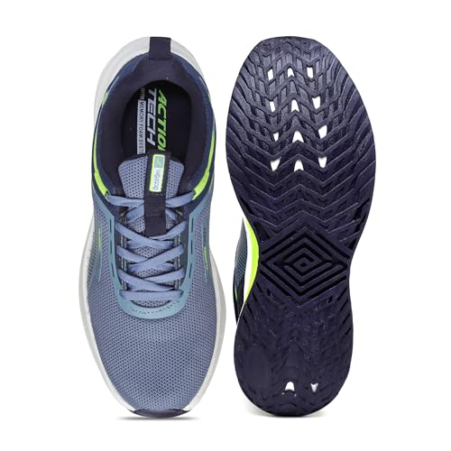 Image of Action | Athleo | BULLET-218 | Men's | Lace-Up | Running | Shoes | Stylish | Lightweight | Comfortable | Trendy | Sports | Shoes