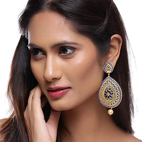 Pear Shaped Danglers Jewellery