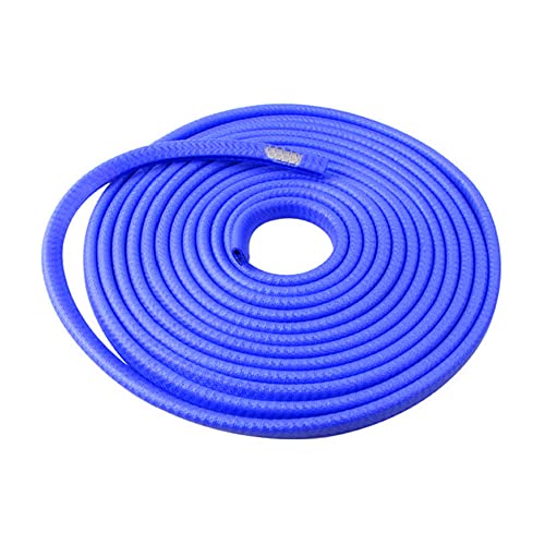 ETOPARS Car Door Edge Guard Protector Blue 5 Meter U Shape Edge Trim Rubber Seal Protector Strip Fit 2.5mm Thickness Edge for Car Glass Metal