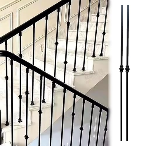 Balaustres metálicos para escaleras exteriores e interiores 2