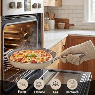 Cookersway Set di pentole antiaderenti, 20, 24, 28 cm, Grigio Scuro-padelle antiaderenti ceramiche, padelle per friggere uova, senza PTFE, PFOA, PFAs