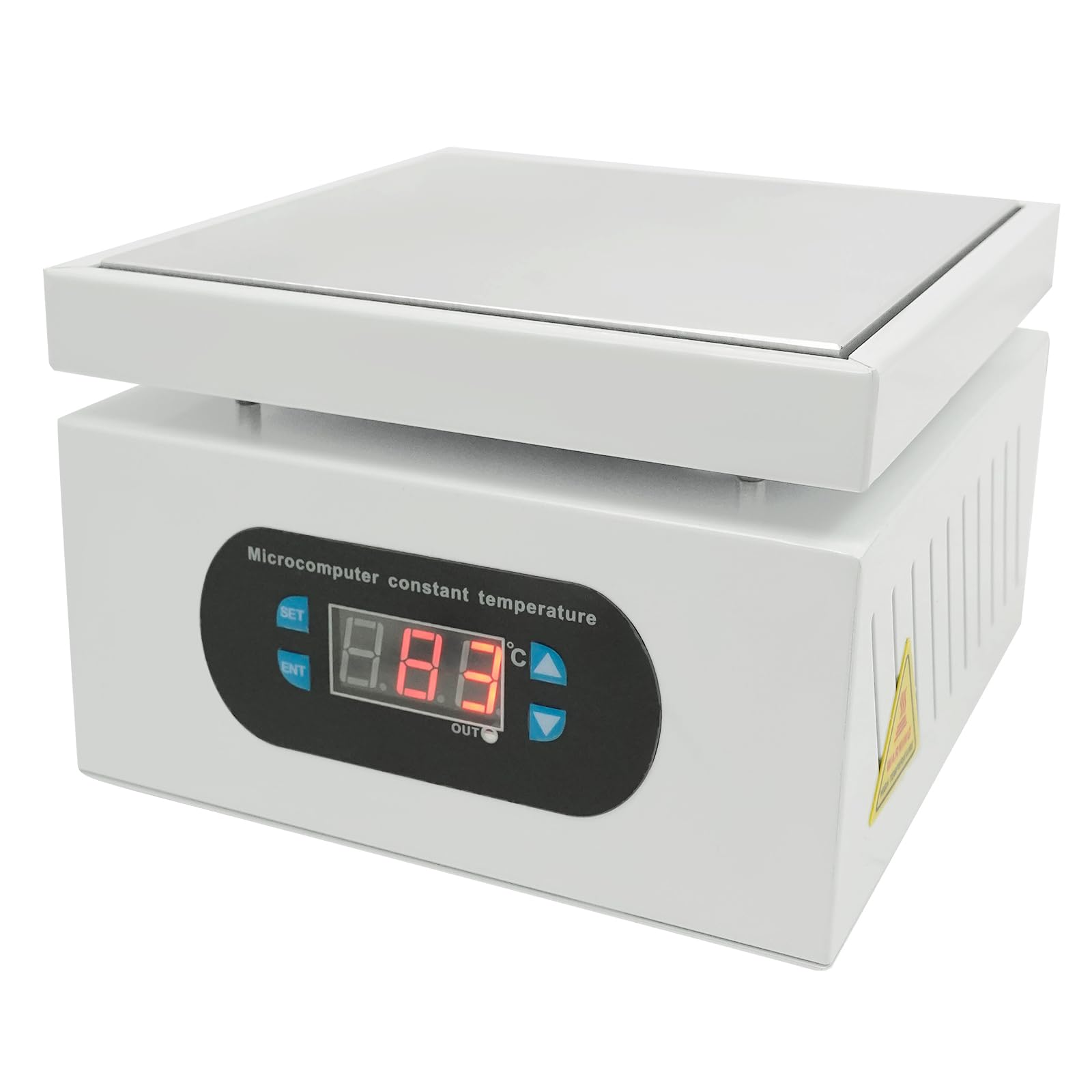 LED-Mikrocomputer Elektrische Heizplatte, Elektrische Löt-Heizplatte 500W, Schweißer-Heizplatte Elektronische Heizplatten für Reparieren Handy-Bildschirmen Temperatur 0-400°C
