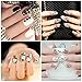 Meafeng Gem Stickers, 14 Colors, Self Adhesive, Bling Rhinestone Jewels, Stick on Gems for Face Makeup, Body, Nails, Festivals, Crafts, Weddings Embellishments (14 Sheets, 2310 PCS)